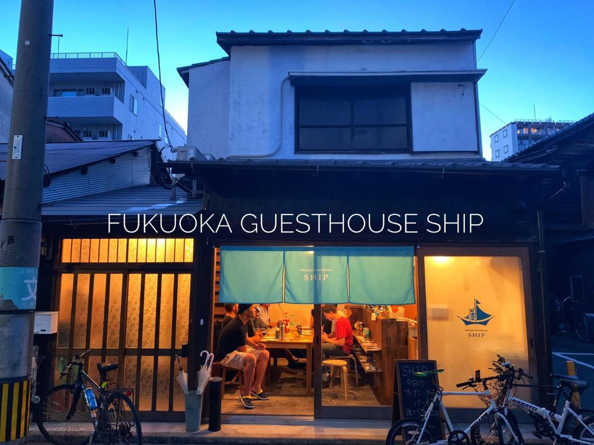 Fukuoka Guesthouse Ship Exterior photo